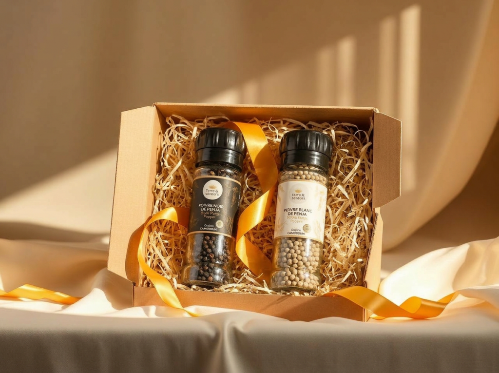 Coffret Poivre — L&rsquo;Or Noir du Cameroun