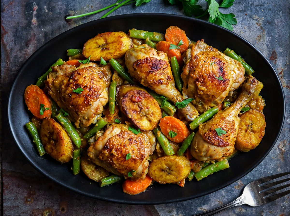 Poulet DG maison à la Marinade Poulet Mamiza